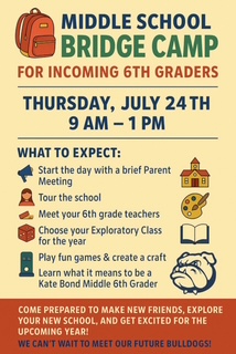 6th Grade Bridge Camp